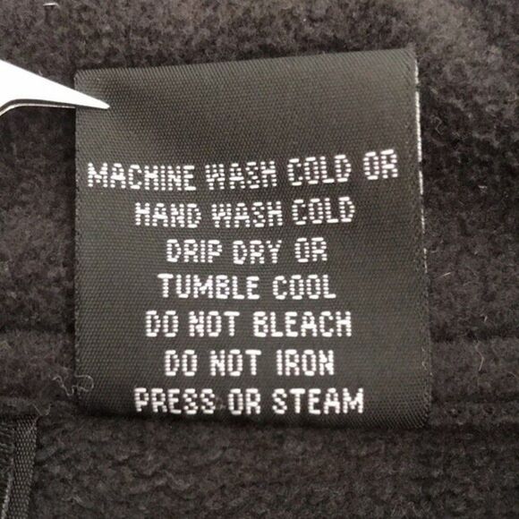 Busch Gardens Jacket sz XXL Fleece Lined Black - Picture 8 of 13